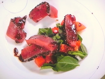 【上沼恵美子のおしゃべりクッキング】まぐろのごまソテーのレシピ・上沼恵美子・六角精児・小池浩司