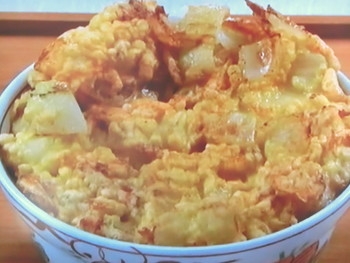 【おかずのクッキング】かき揚げ丼（新玉ねぎと桜えび）のレシピ・土井善晴