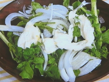 【きょうの料理】新たまねぎのふわシャキクリームサラダのレシピ・本田よう一
