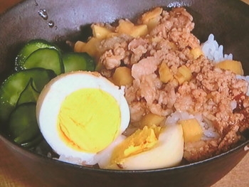 【きょうの料理】春野菜の台湾風そぼろご飯のレシピ・SHIORI