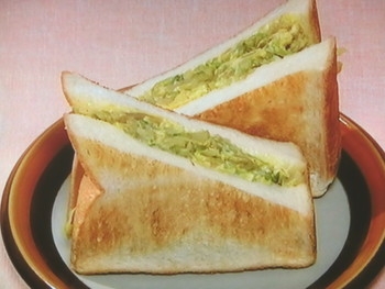 【きょうの料理】じゃがいもとキャベツの卵とじサンドのレシピ・小堀紀代美