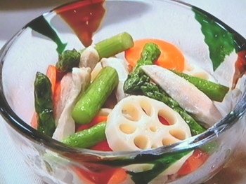 【きょうの料理】棒切り鶏の和風彩りマリネのレシピ・松本忠子