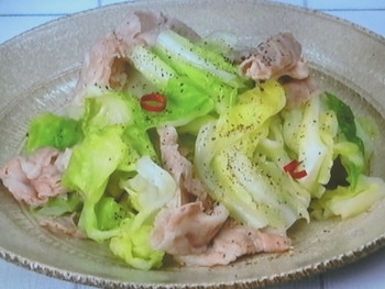 【きょうの料理ビギナーズ】キャベツと豚肉の塩炒めのレシピ・河野雅子