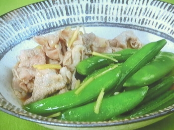 【きょうの料理ビギナーズ】スナップえんどうと豚肉の煮物のレシピ・河野雅子