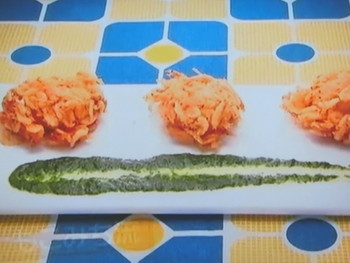 【ZIP！速水もこみちのMOCO''Sキッチン】もこみち流　ホタテと桜エビのフリット 〜ハーブソースのレシピ・速水もこみち