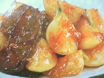 【きょうの料理ビギナーズ】かぶと牛肉のソテーのレシピ・河野雅子