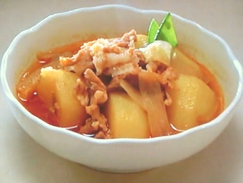 【あさイチ】ケチャップ肉じゃがのレシピ・上ノ堀聡子
