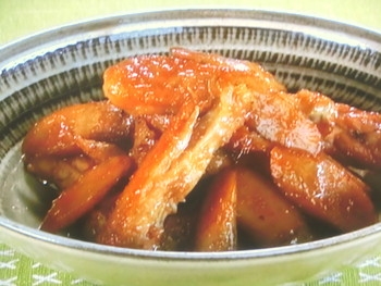 【きょうの料理ビギナーズ】新ごぼうと手羽中の甘酢炒め煮のレシピ・河野雅子