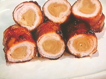 【きょうの料理】甘酢しょうがの肉巻きのレシピ・飛田和緒