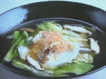 【上沼恵美子のおしゃべりクッキング】鯛とレタスのさっと煮のレシピ・上沼恵美子・岡本健二・浅香唯