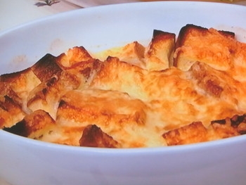 【きょうの料理】パンプディング・チーズ風味のレシピ・島本薫