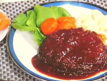 【きょうの料理】ソースハンバーグのレシピ・まこ