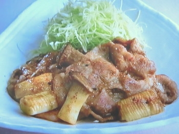 【上沼恵美子のおしゃべりクッキング】みそ風味のしょうが焼きのレシピ・上沼恵美子・佐々木健介・岡本健二
