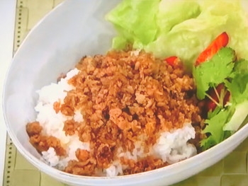 【あさイチ】鶏そぼろごはんのレシピ・枝元なほみ・解決！ごはん