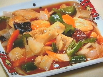 【きょうの料理】鶏むねの揚げない酢豚風のレシピ・ほりえさわこ