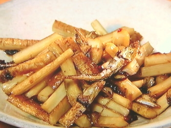 【きょうの料理】新ごぼうのきんぴらのレシピ・土井善晴