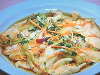 【きょうの料理】鶏むね肉のゆで南蛮漬けのレシピ・小林まさみ