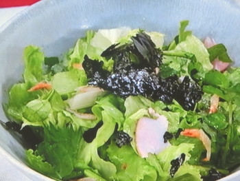 【あさイチ】えび風味のちぎりサラダのレシピ・解決！ごはん・ＳＨＩＯＲＩ