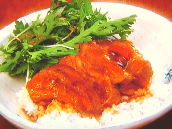 【男子ごはん】牛の角煮旨辛丼のレシピ・国分太一・栗原心平