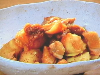 【きょうの料理】鶏肉とじゃがいもの梅煮のレシピ・横山タカ子