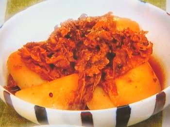 【男子ごはん】山椒の佃煮の肉じゃがのレシピ・国分太一・栗原心平