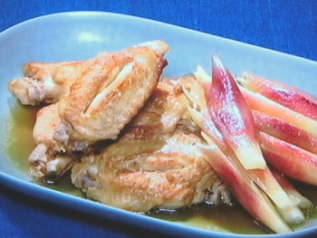 【きょうの料理】鶏手羽とみょうがの酢煮のレシピ・斉藤辰夫