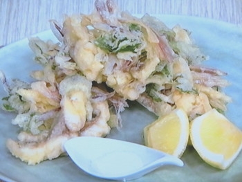 【きょうの料理】あじの香味かき揚げのレシピ・斉藤辰夫