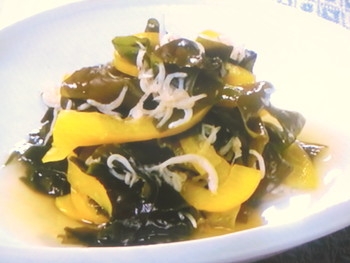 【きょうの料理ビギナーズ】わかめとしらすのしょうが酢のレシピ・河野雅子