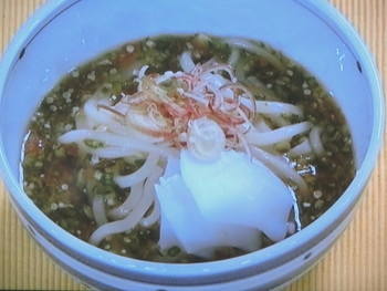 【上沼恵美子のおしゃべりクッキング】梅とろろうどんのレシピ・上沼恵美子・岡本健二・相川七瀬