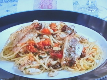 【キューピー３分クッキング】いわしとトマトのパスタのレシピ・小林まさみ