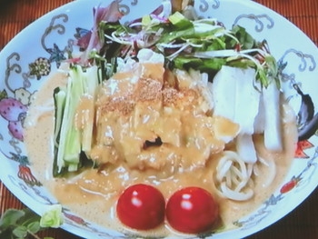 【新チューボーですよ！】ゴマだれ冷やし中華のレシピ・堺正章・門脇麦