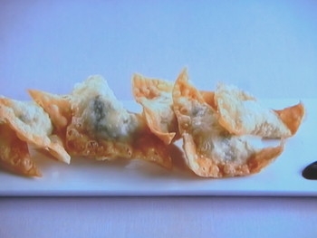 【上沼恵美子のおしゃべりクッキング】豆腐と海老の揚げワンタンのレシピ・上沼恵美子・宮崎耕一・田山涼成