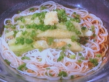 【きょうの料理ビギナーズ】焼きなすそうめんのレシピ・秋山能久