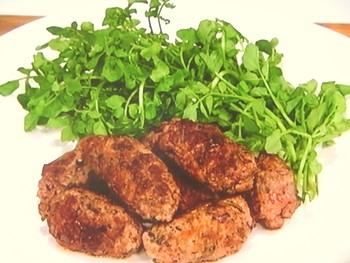 【きょうの料理】豚ひき肉のハーブマリネ焼きのレシピ・有元葉子