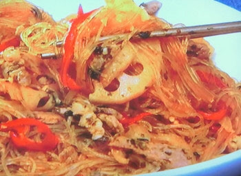 【男子ごはん】豚肉とのりのチャプチェのレシピ・コウケンテツ・国分太一・栗原心平