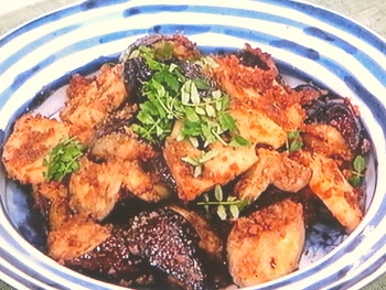 【きょうの料理】なすとれんこんの肉みそ炒めのレシピ・村田吉弘
