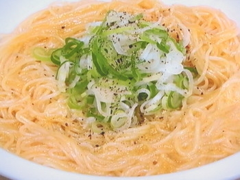 【ノンストップ】簡単1人ランチ釜玉そうめんアレンジのレシピ・三ツ星シュフの食ナビ
