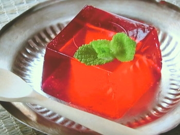 【きょうの料理】赤じそゼリーのレシピ・大原千鶴