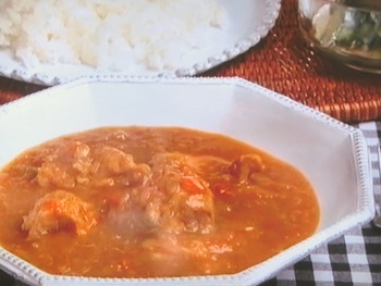 【キューピー３分クッキング】チキンカレーのレシピ・石原洋子