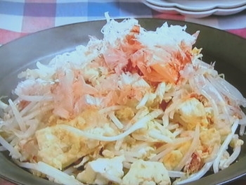 【キューピー３分クッキング】もやしと豆腐のチャンプルーのレシピ・藤井恵
