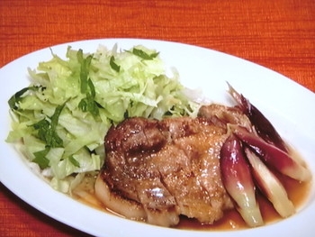 【きょうの料理】豚肉とみょうがの甘酢ソテーのレシピ・尾身 奈美枝