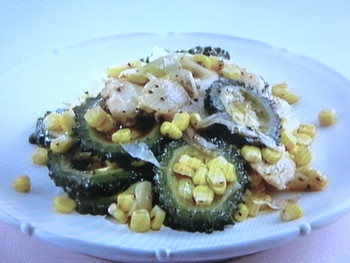 【上沼恵美子のおしゃべりクッキング】ゴーヤと鶏の炒めもののレシピ・上沼恵美子・相島一之・石川智之