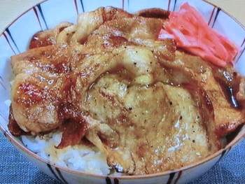【きょうの料理】豚丼のレシピ・渡辺あきこ