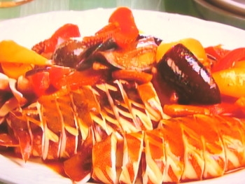 【キューピー３分クッキング】いかと夏野菜のカレー蒸しのレシピ・田口成子