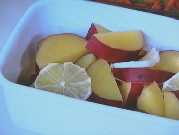 【きょうの料理】さつまいものレモン煮のレシピ・飛田和緒