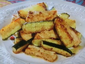 【きょうの料理ビギナーズ】ズッキーニとかじきのアンチョビ炒めのレシピ・河野雅子