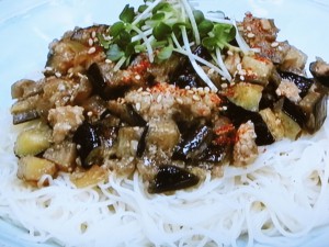 【ノンストップ】ナスみそあえそうめんのレシピ・笠原将弘・笠原将弘のおかず道場