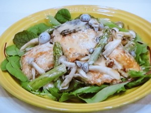 【ノンストップ】簡単美味しい！鮭としめじのマヨソース和えのレシピ・三ツ星シュフの食ナビ