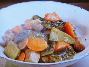【キューピー３分クッキング】ゴーヤと豚肉のみそ煮のレシピ・田口成子