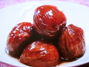 【きょうの料理】栗の渋皮煮のレシピ・大原千鶴